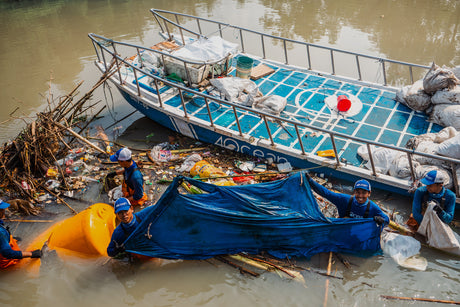 From Sofa Chairs to Flood Risks: Cleaning the Ijo Gading River