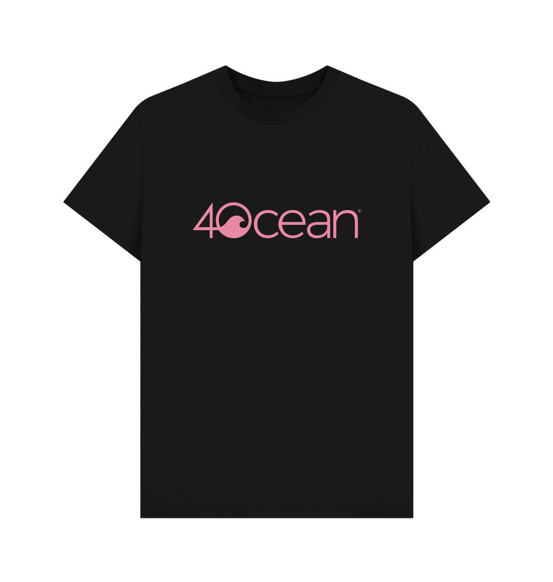 Black Breast Cancer Awareness Logo T-Shirt