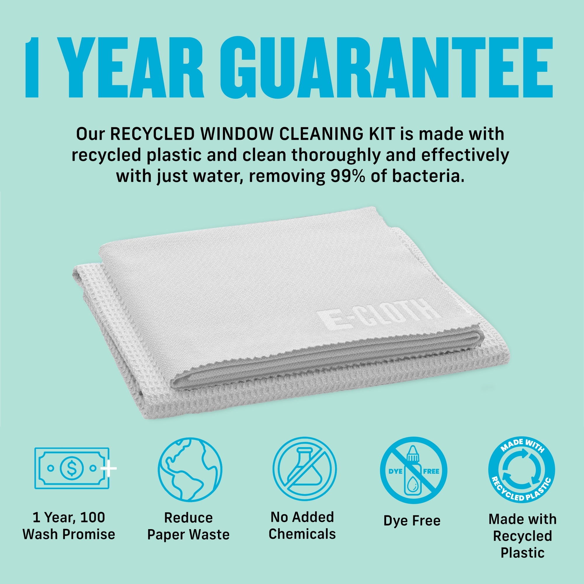 E-Cloth Recycled Window Cleaning Kit