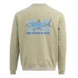 Shark Microplastic Unisex Crew Fleece Sweatshirt