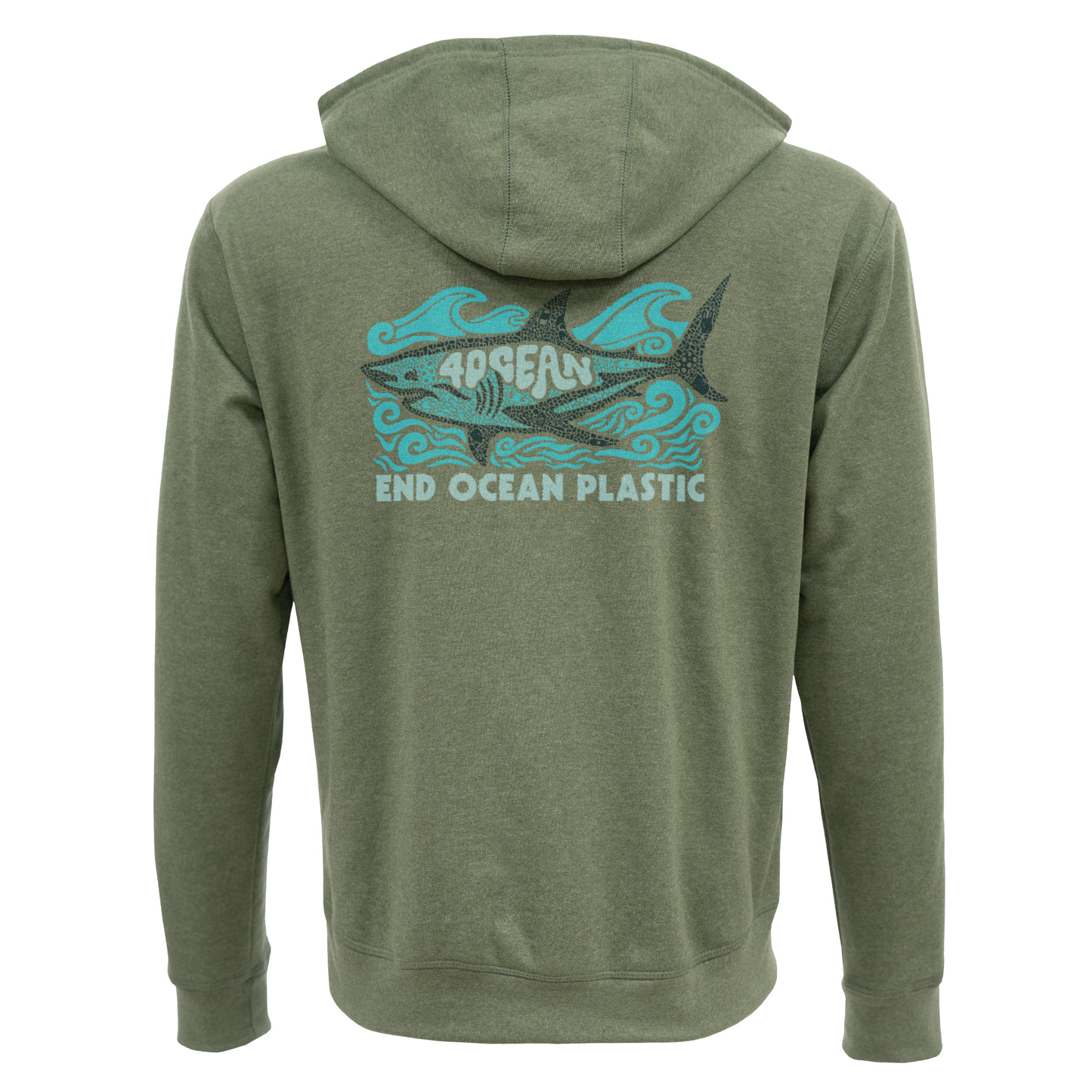 Shark Microplastic Unisex Pullover Hoodie