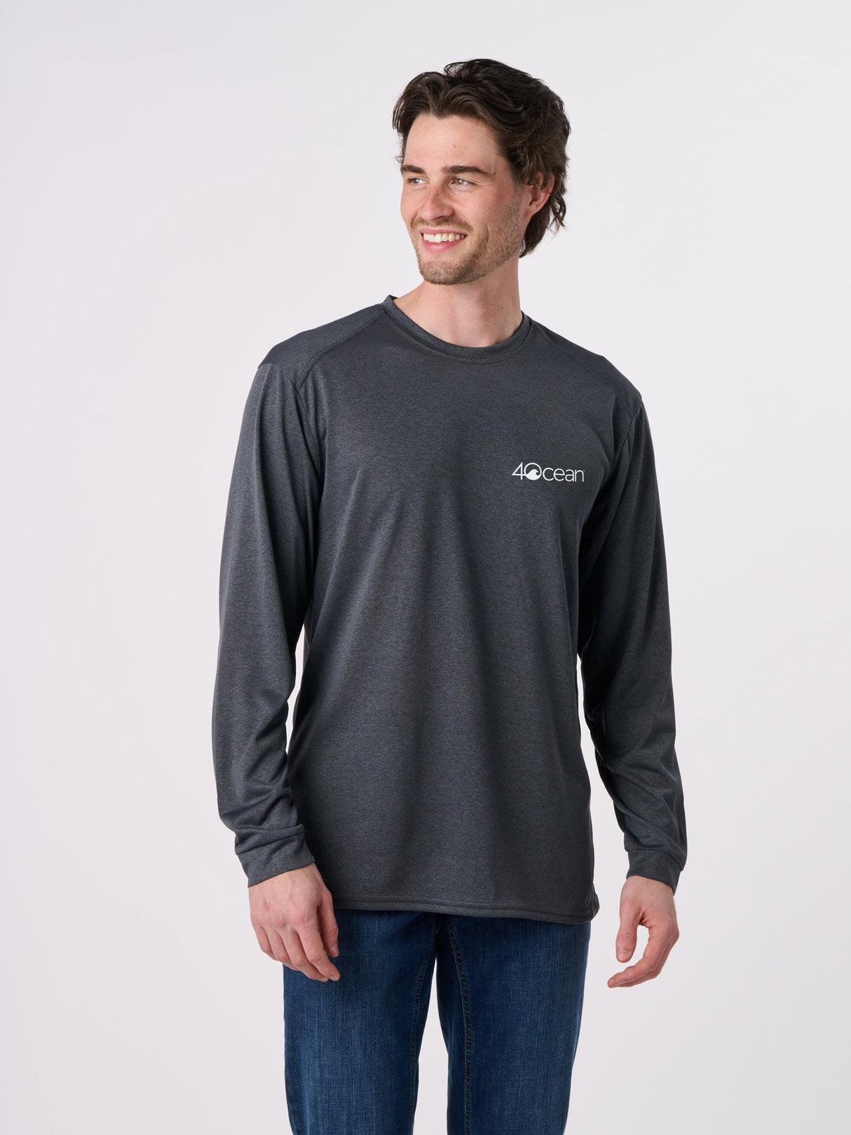 4ocean Logo Sport Long Sleeve T-Shirt