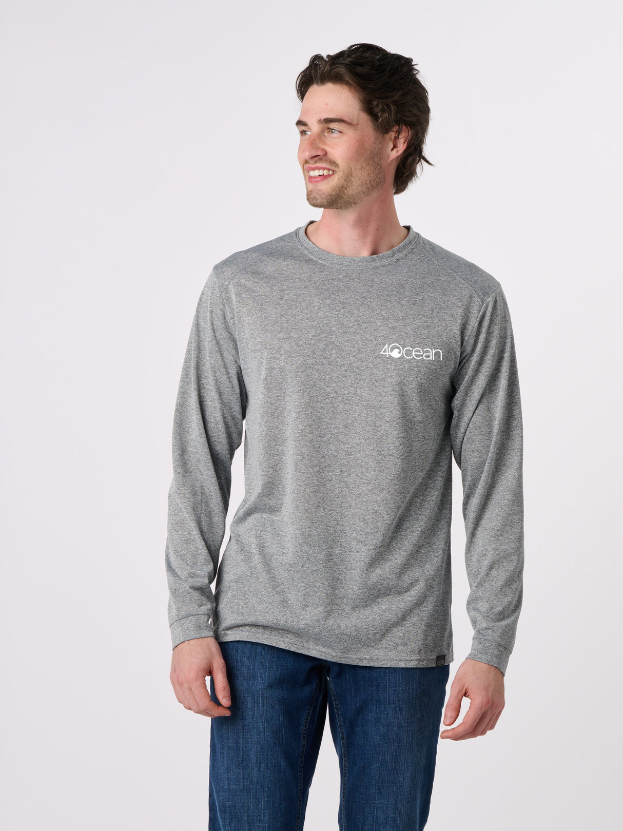 4ocean Logo Sport Long Sleeve T-Shirt