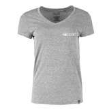 4ocean Logo Women's Sport Short Sleeve V-Neck T-Shirt