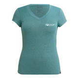 4ocean Logo Women's Sport Short Sleeve V-Neck T-Shirt