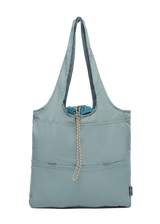 BYBBA x 4ocean THE BALOS FOLDAWAY BAG // MISTY BLUE