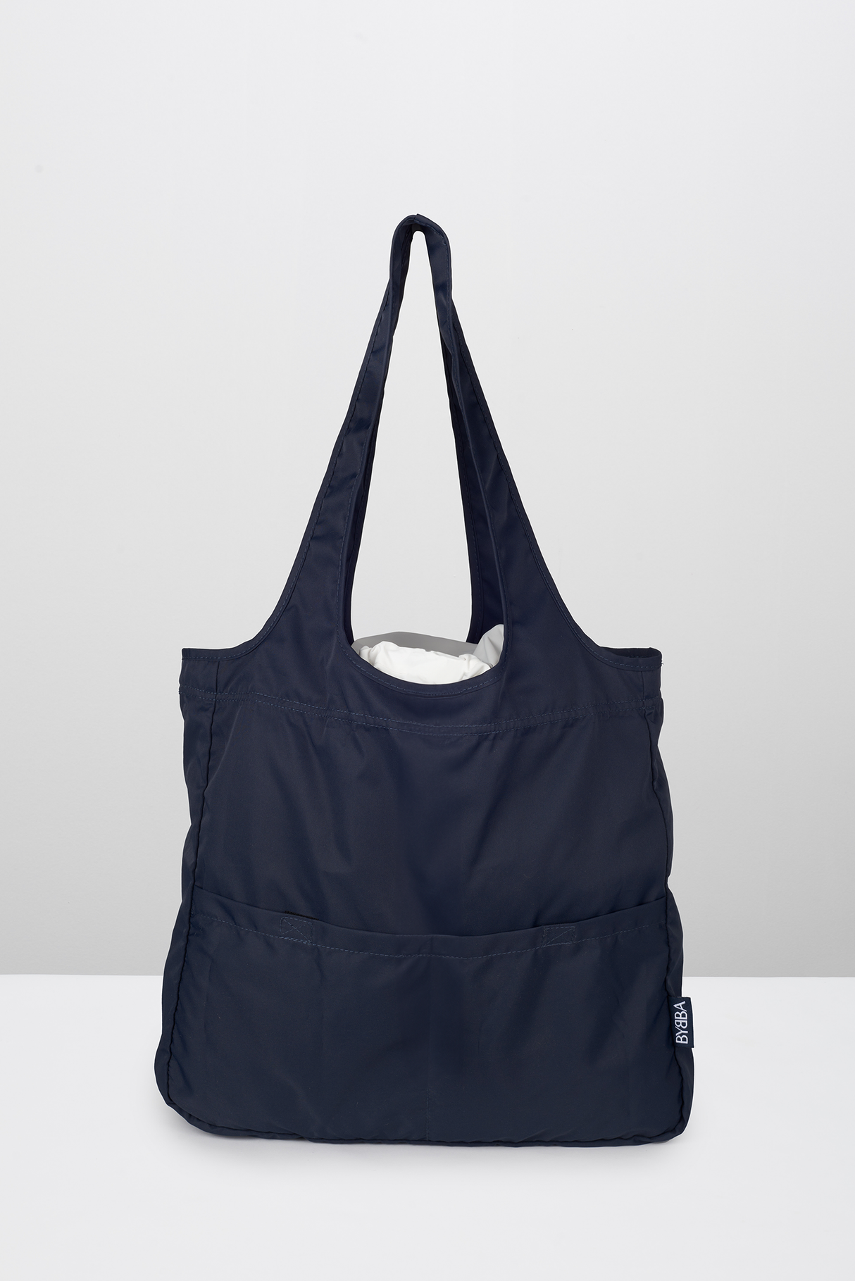 BYBBA THE BALOS FOLDAWAY BAG // NAUTICAL NAVY