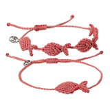 Coral Go Fish Bracelet/Anklet Bundle