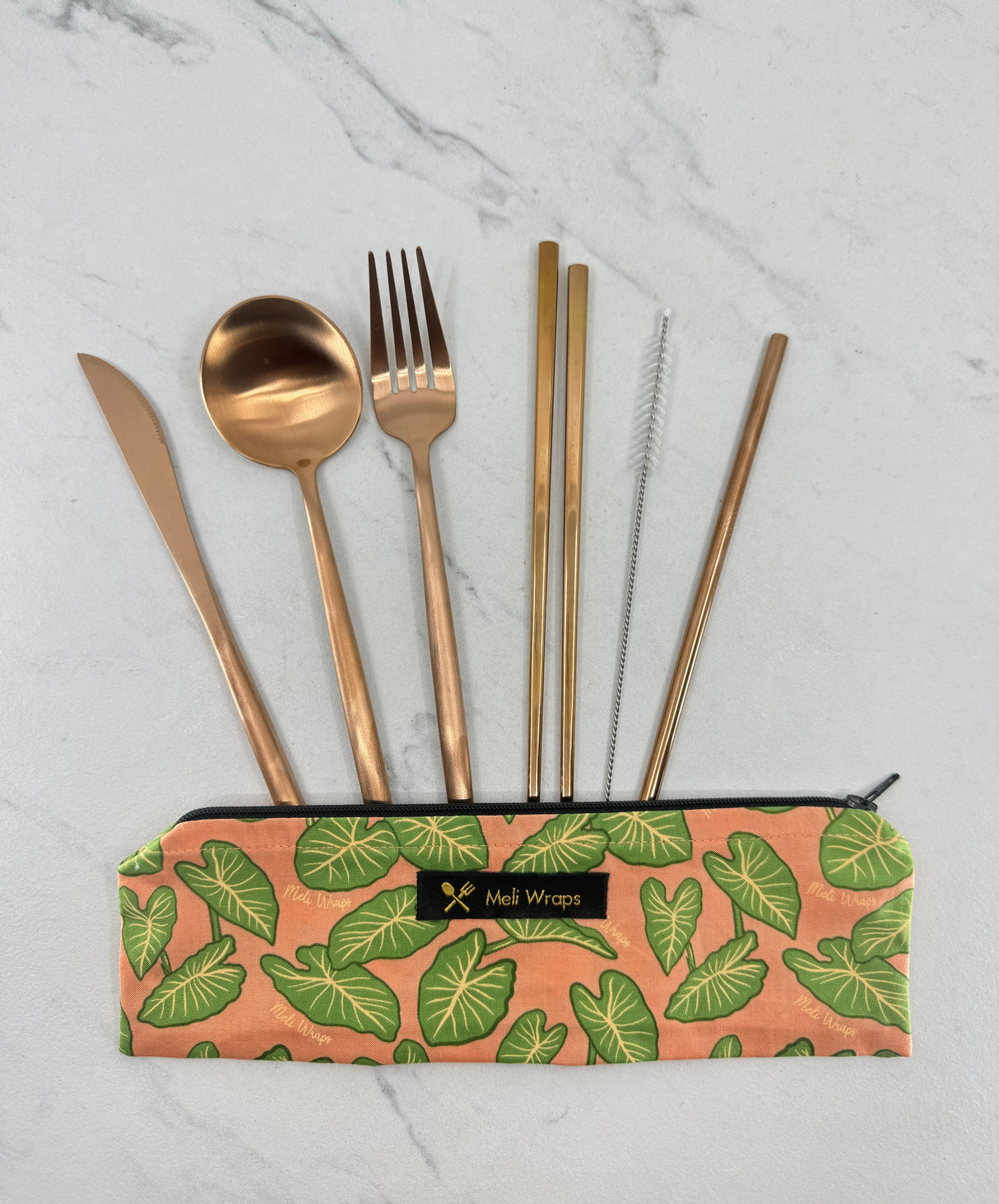 Meli Wraps Reusable Cutlery Set- Kalo