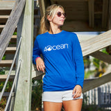 4ocean Unisex Long Sleeve T-Shirt Blue