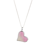 4ocean x Dune  Breast Cancer Awareness Large Heart Necklace