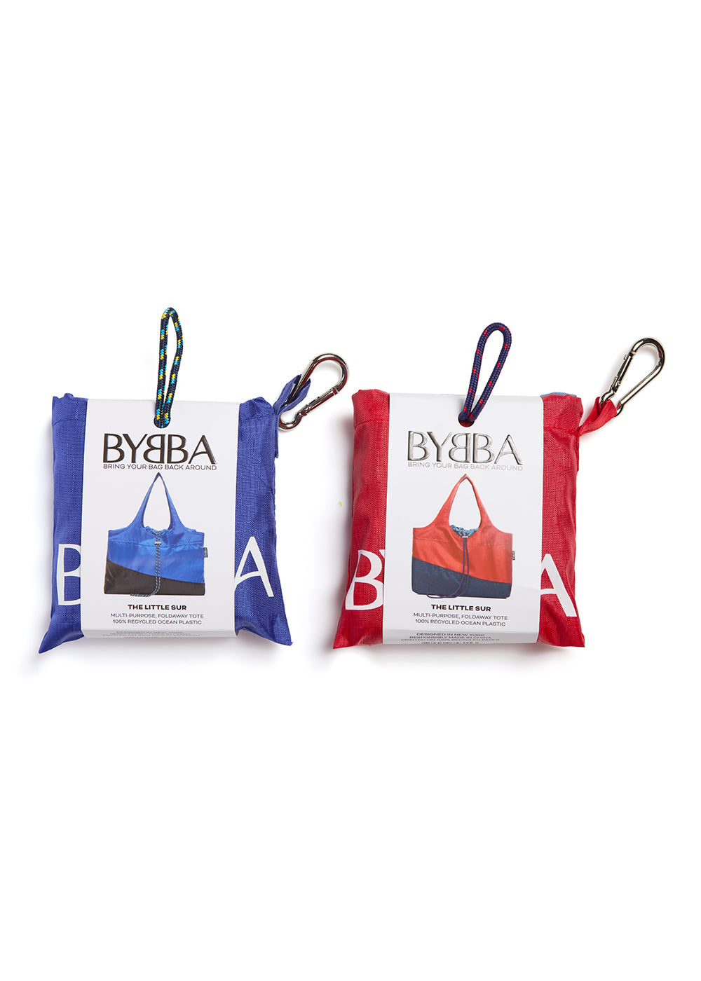 BYBBA x 4ocean THE LITTLE SUR FOLDAWAY BAG //ULTRA MARINE