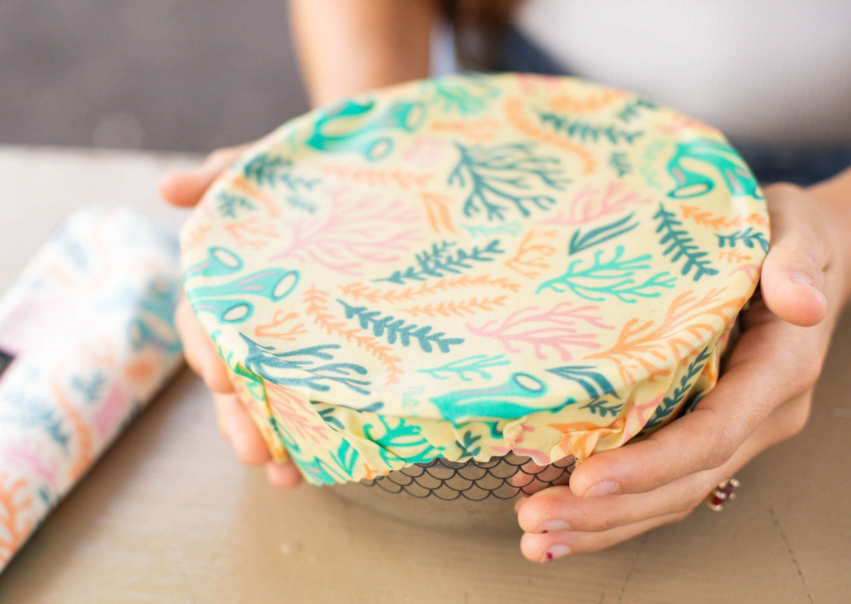 Meli Wraps Beeswax Wrap Variety Pack - Ocean Print