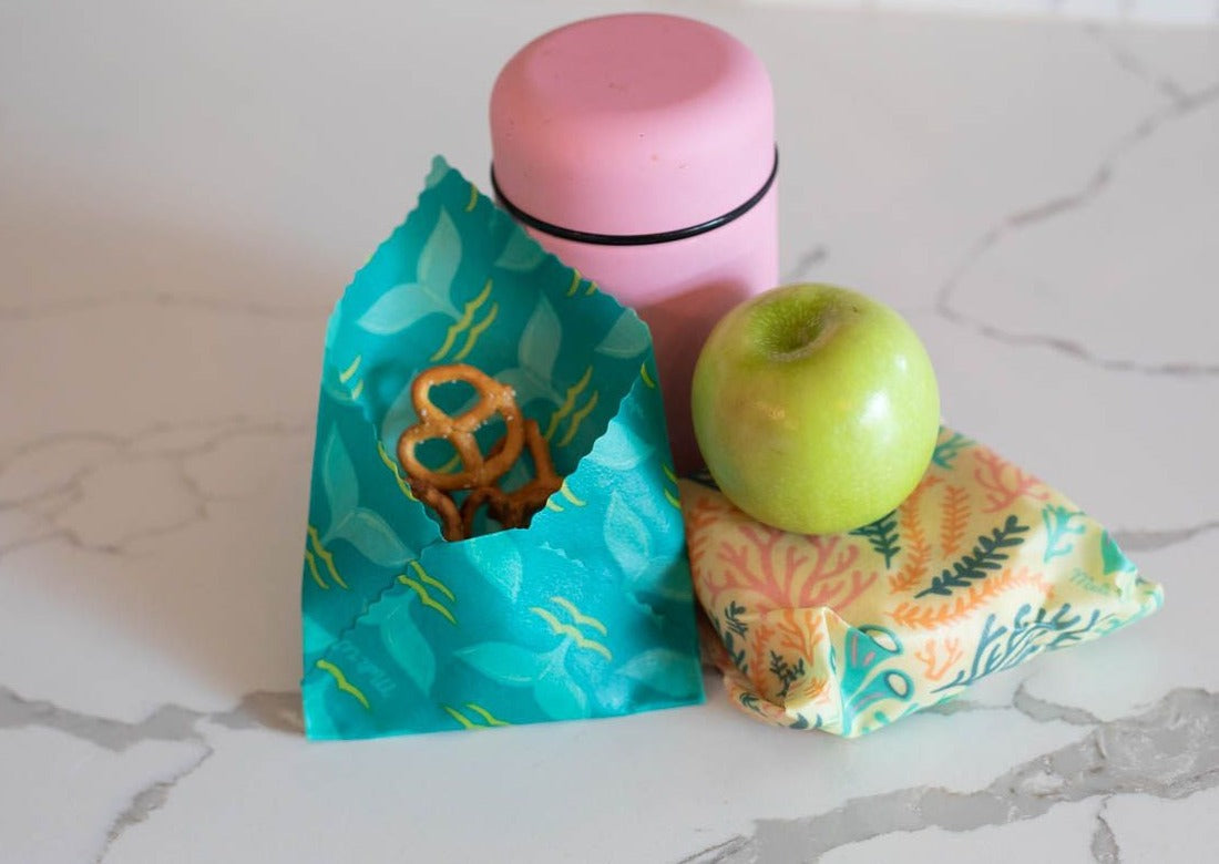 Meli Wraps Beeswax Food Wrap - Reef Print – 4ocean