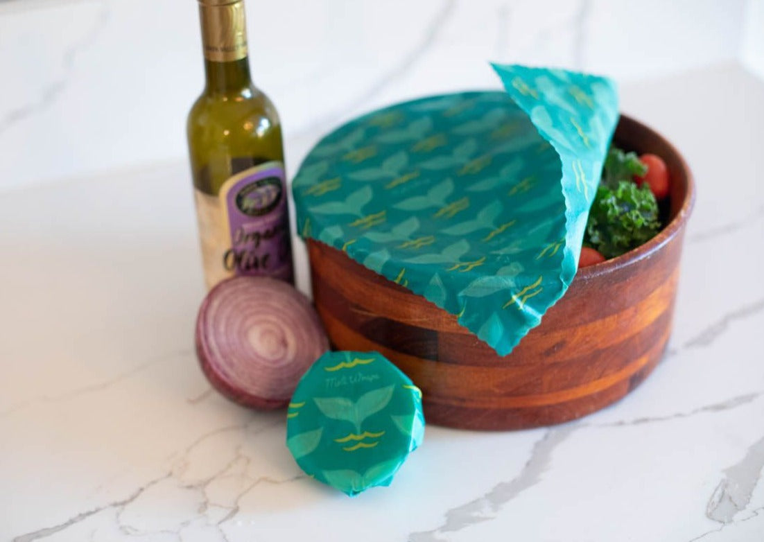 Meli Wraps Beeswax Wrap Bulk Roll - Dragonfruit Print, Size: One Size