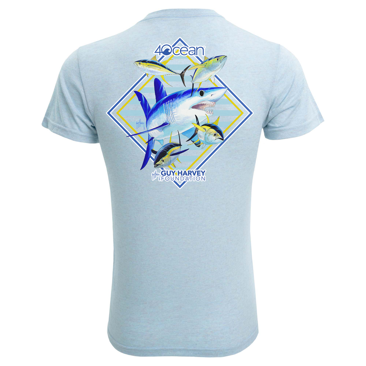 Guy Harvey Mako Shark Impact Unisex T-Shirt