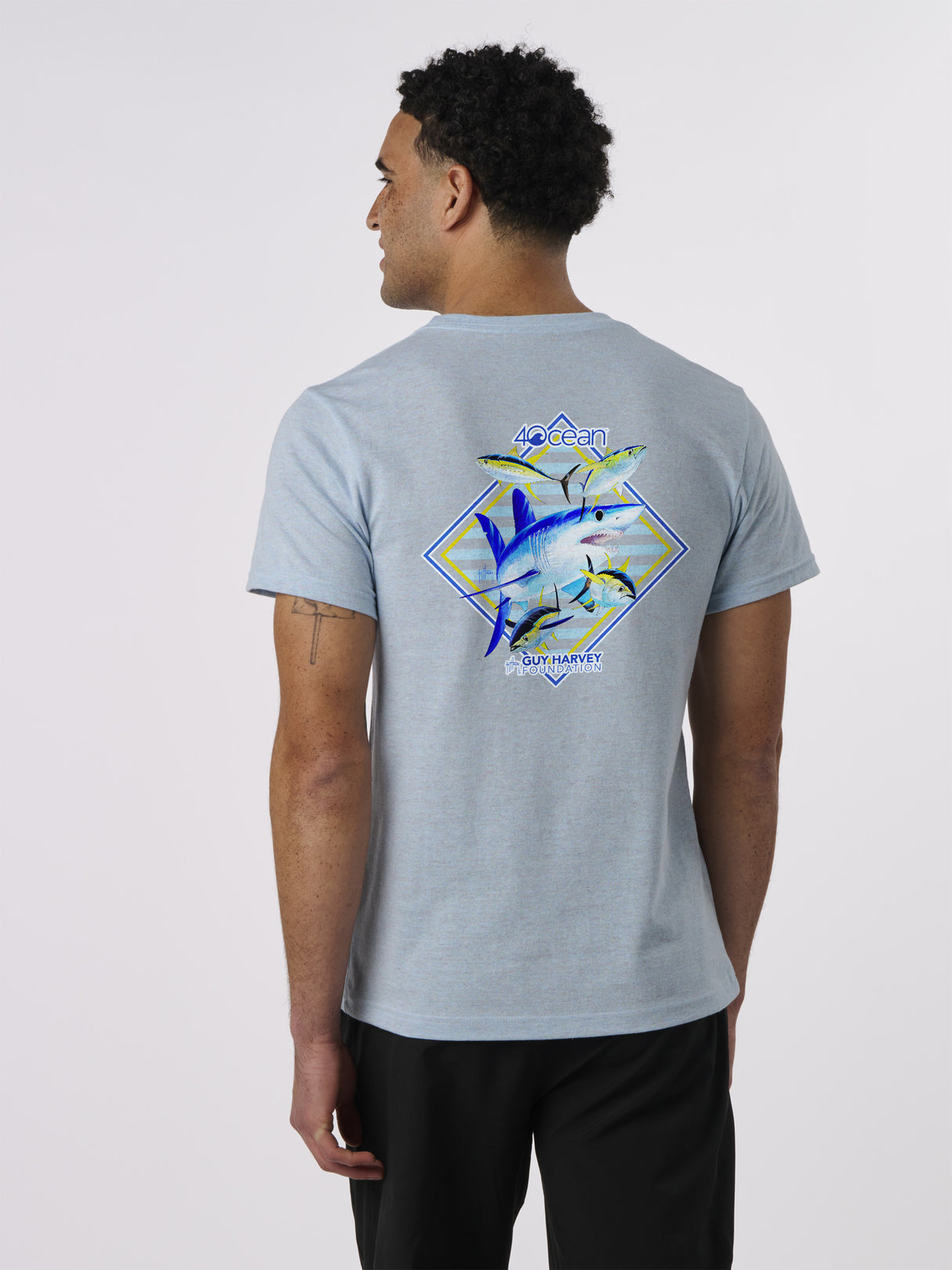 Guy Harvey Mako Shark Impact Unisex T-Shirt