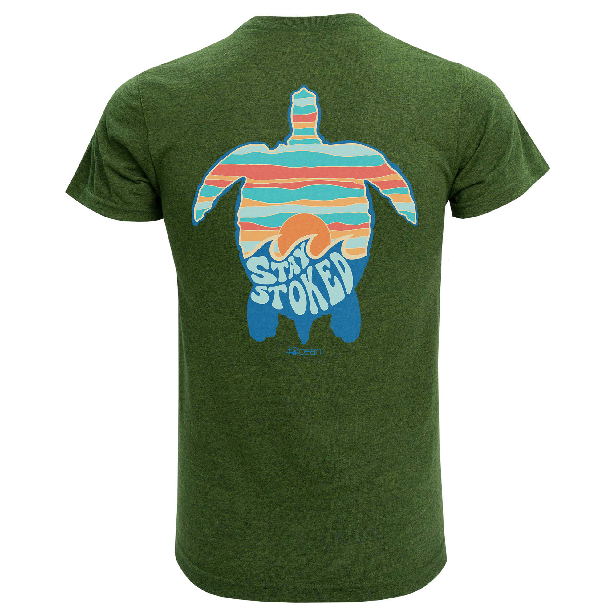 Sunset Stoke Turtle Unisex T-Shirt