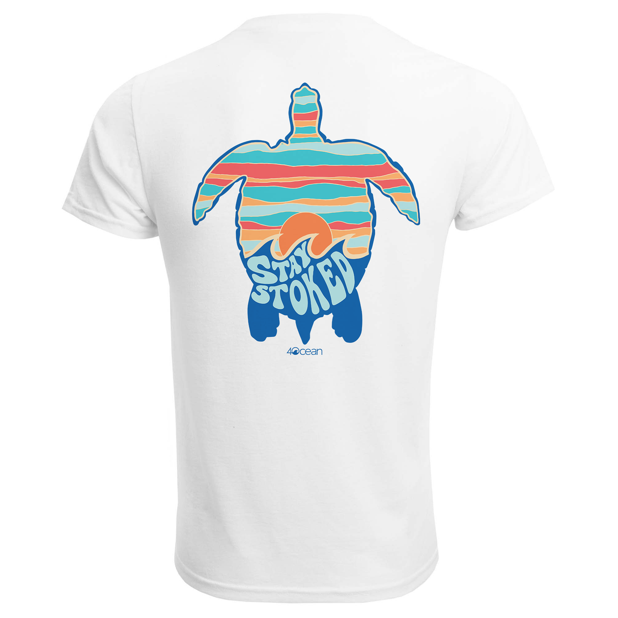 Sunset Stoke Turtle Unisex T-Shirt