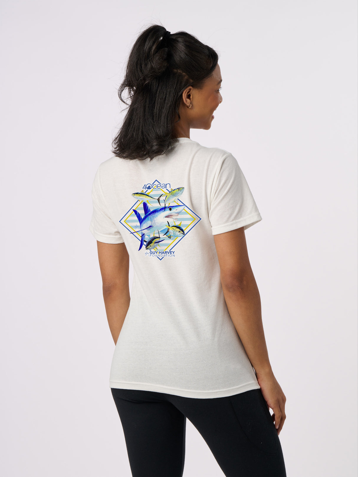 Guy Harvey Mako Shark Impact Unisex T-Shirt