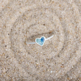 4ocean x Dune Stackable Heart Ring