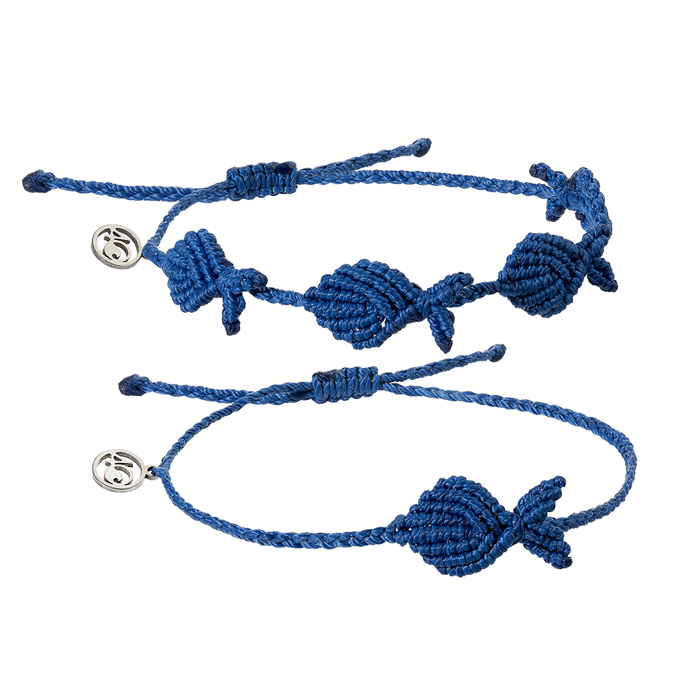 Signature Blue Go Fish Bracelet/Anklet Bundle