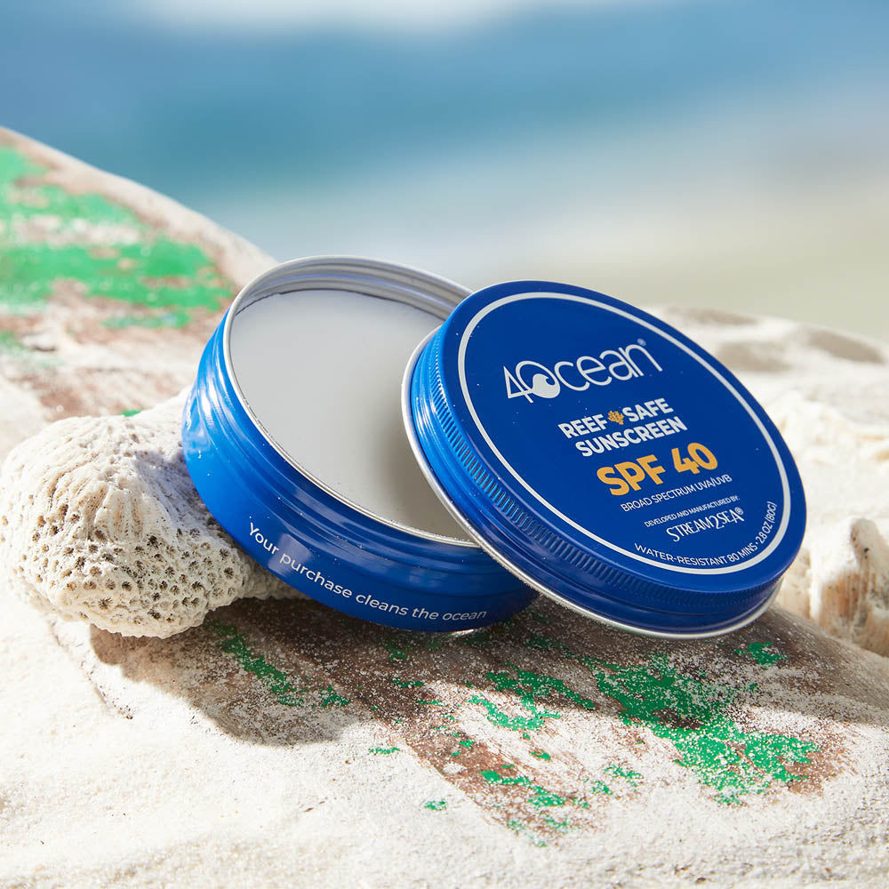 4ocean x Stream2Sea Reef-Safe Sunscreen Balm