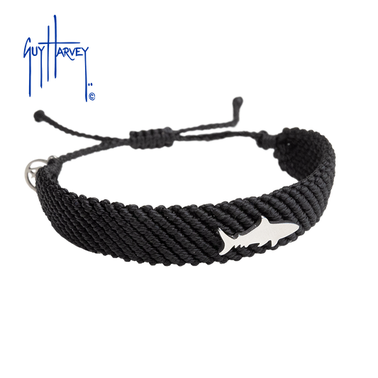 Guy Harvey Braided Shark Bracelet