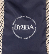 BYBBA THE NET.ZERO MARKET BAG // NAVY