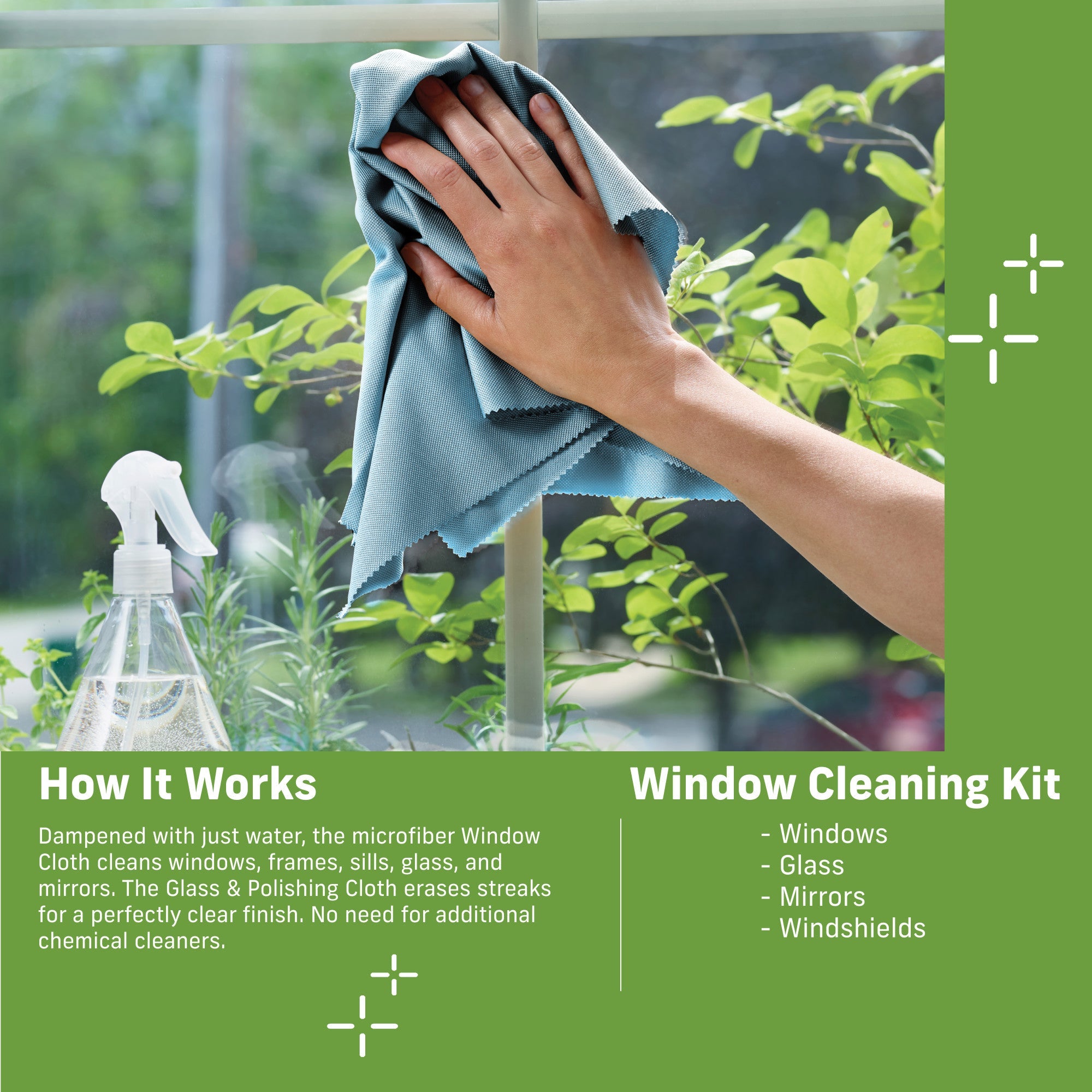 E-Cloth Window Cleaning Kit