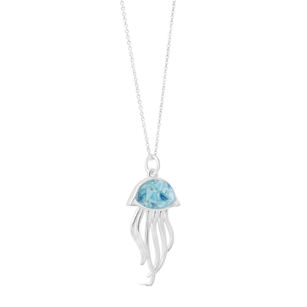 Dune Jewelry x 4ocean Jellyfish Necklace