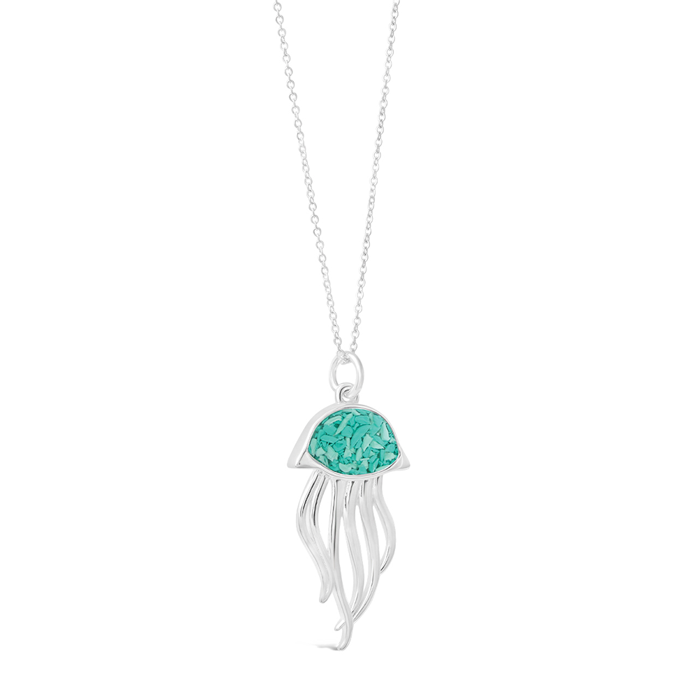 Dune Jewelry x 4ocean Jellyfish Necklace