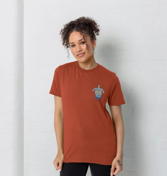 Sunset Stoke Turtle T-Shirt - Two Sided Print