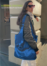 BYBBA THE BALOS FOLDAWAY BAG // BLUE LAGOON CAMO