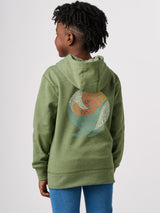 Whale Microplastic Kids Pullover Hoodie