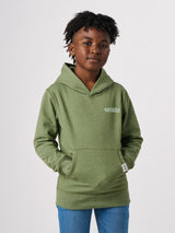 Whale Microplastic Kids Pullover Hoodie