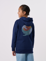 Whale Microplastic Kids Pullover Hoodie