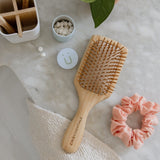 ZeroWasteStore Bamboo Hair Brush - Zero Waste Hair Brush, Plastic Free, 100% Bamboo, Compostable