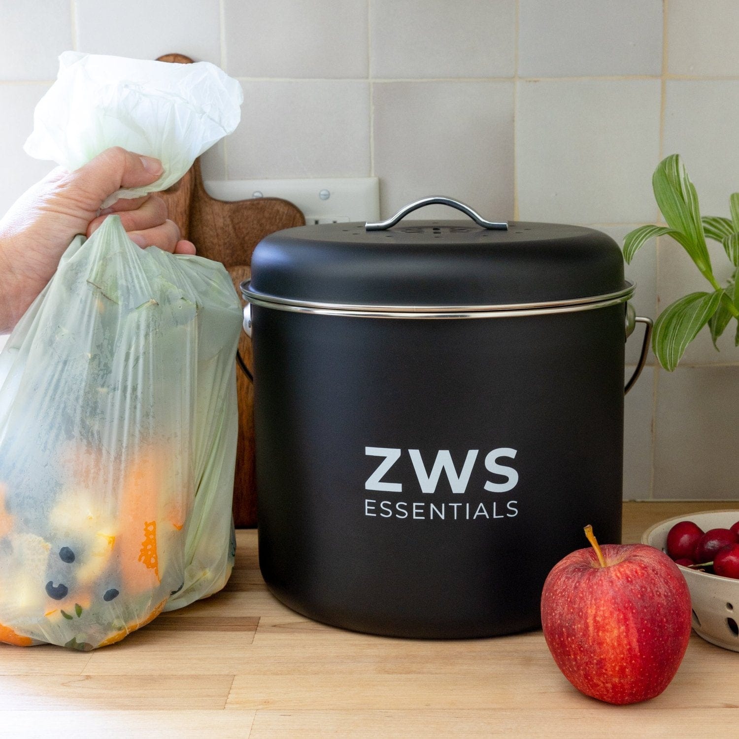 ZeroWasteStore Countertop Compost Bin Kit