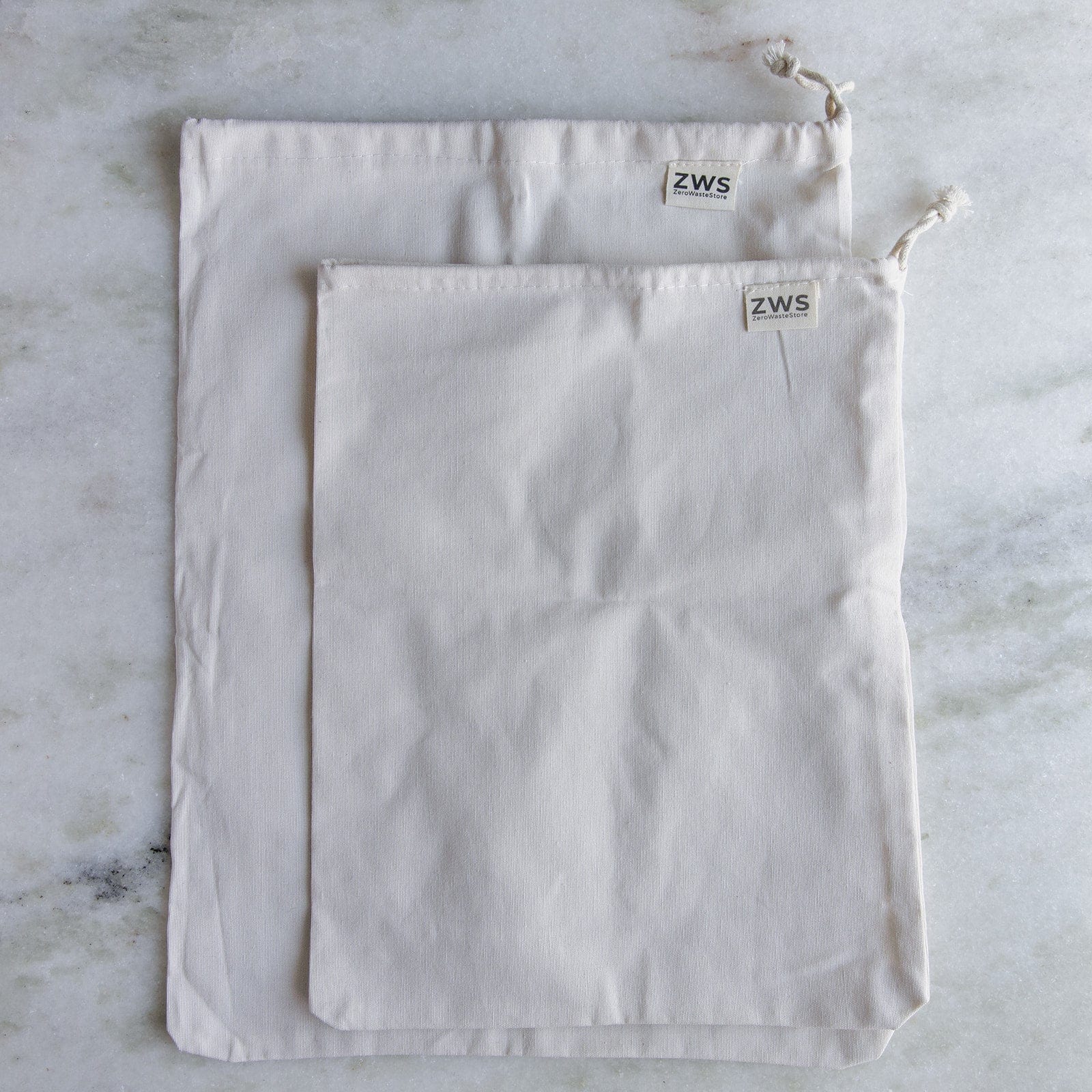 ZeroWasteStore Muslin Produce Bag - Multiple Sizes - Zero Waste Muslin Bag