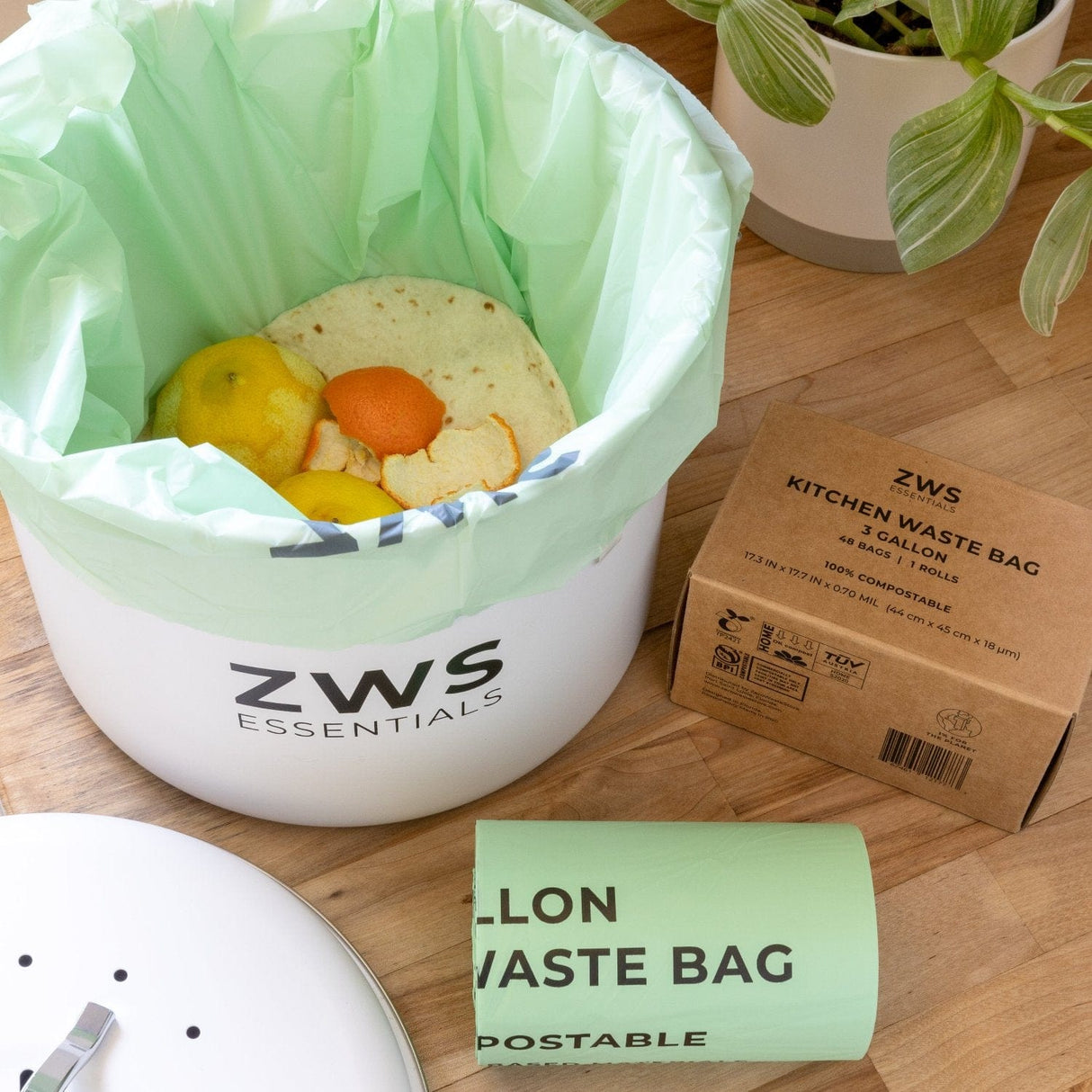 ZeroWasteStore Countertop Compost Bin Kit