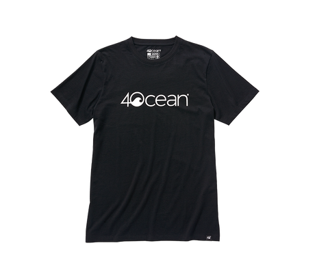 4ocean logo unisex men's and women's t-shirt - black