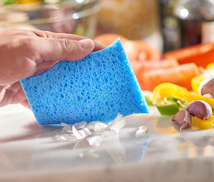 Eco-Friendly Cellulose Sponge Biodegradable Kitchen Dish Washing