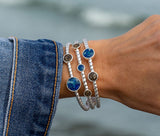 A person wearing the Dune Bali Bracelet