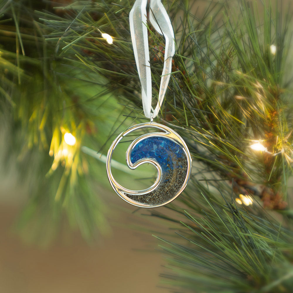 4ocean x Dune Holiday Ornament in Bali Blue