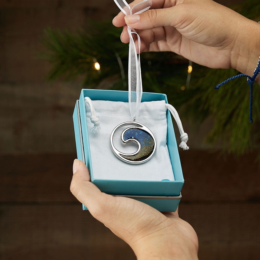 4ocean x Dune Holiday Ornament in Bali Blue