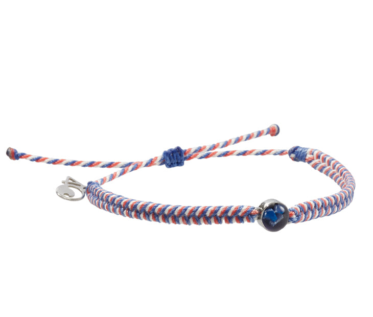 Ocean Drop Bracelet in Firecracker